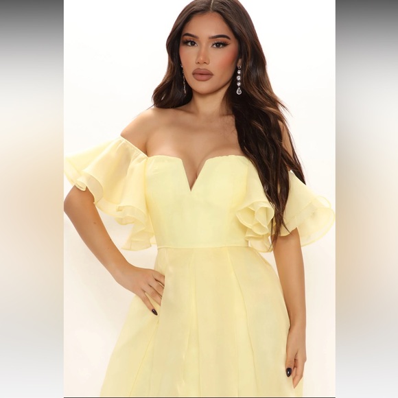 Yellow Maxi Dress - Picture 2 of 6